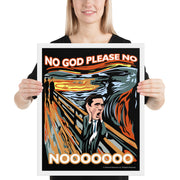 Michael Nooo "Scream" - Framed Poster
