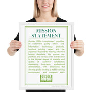 Dunder Mifflin Mission Statement - Framed Poster