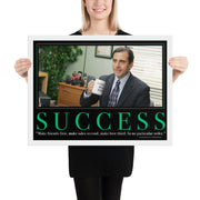 Success Motivational Framed Poster
