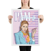 Pam Beesly Vice Framed Poster
