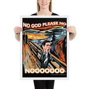 Michael Nooo "Scream" - Framed Poster