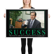 Success Motivational Framed Poster