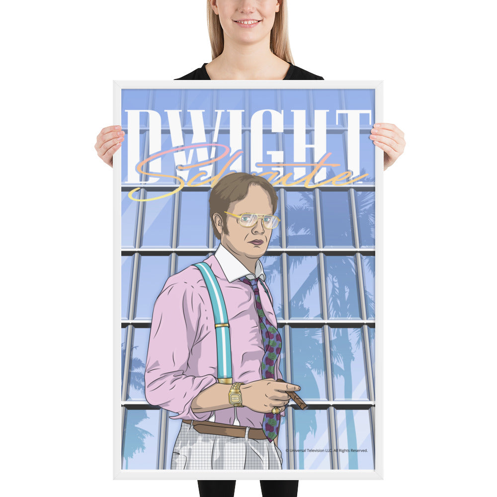 Dwight Schrute Vice Framed Poster