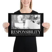 Responsibility Motivational Poster