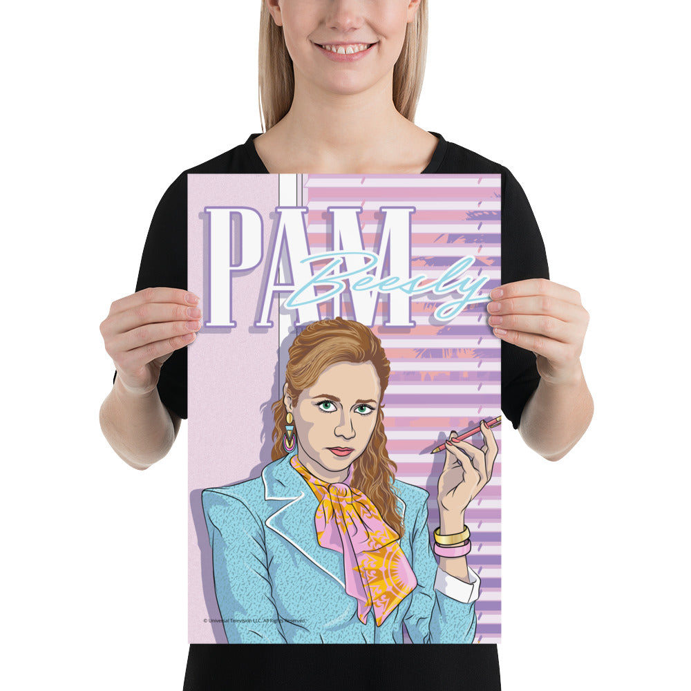 Pam Beesly Vice Poster
