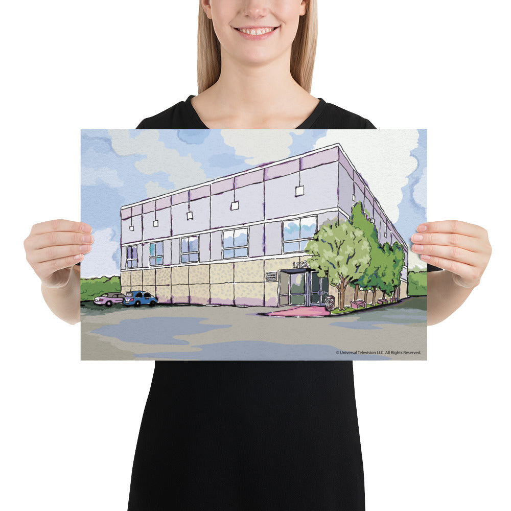 Pam's Painting Poster