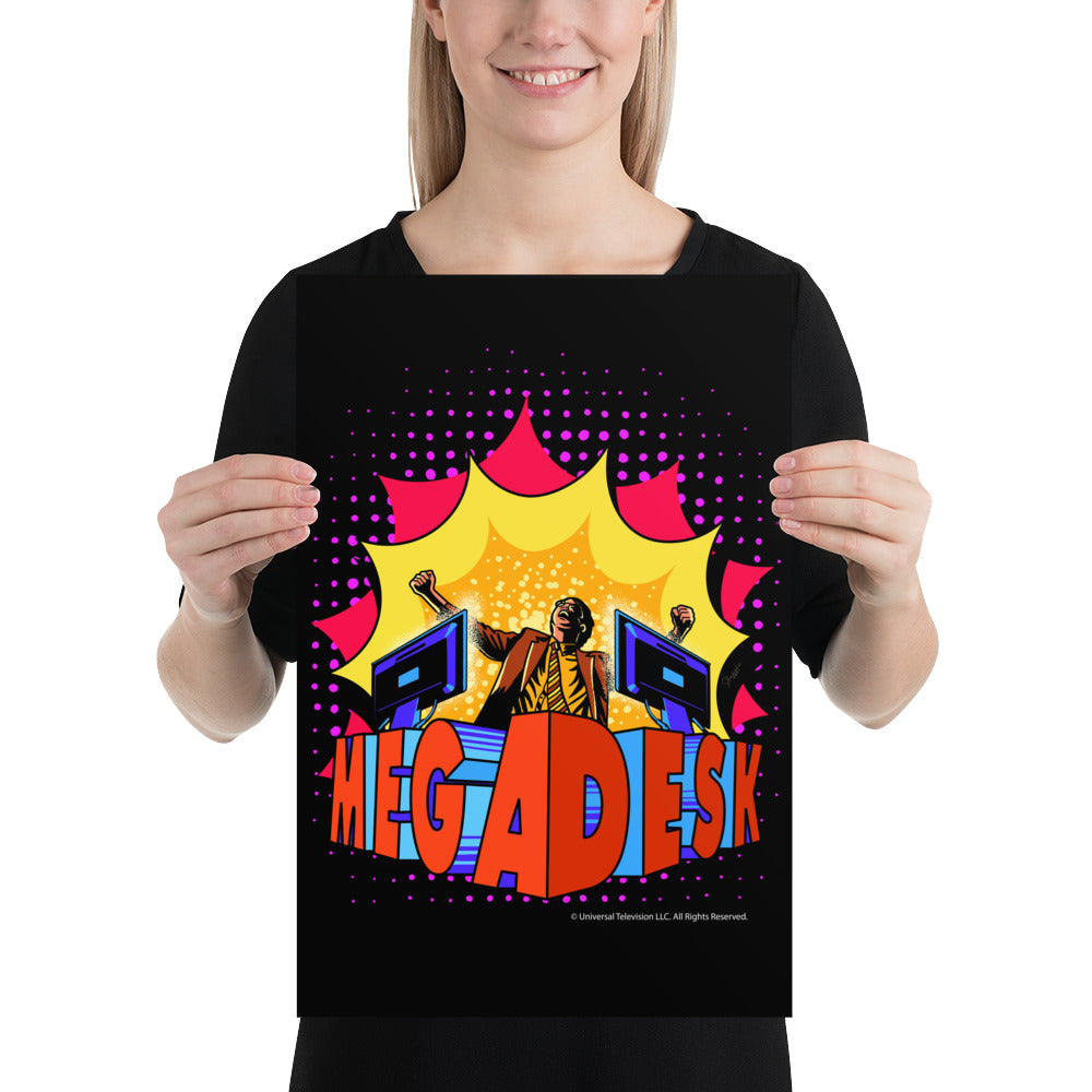 Megadesk Poster