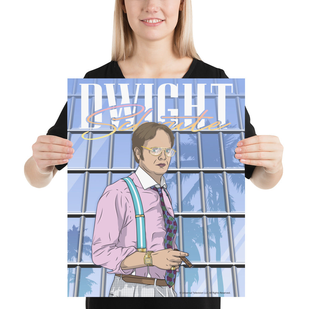Dwight Schrute Vice Poster