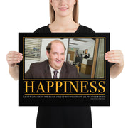 Happiness Motivational Poster