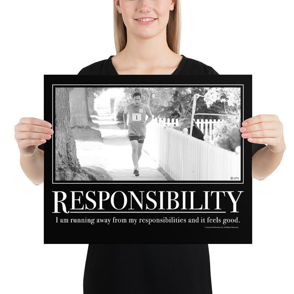 Responsibility Motivational Poster