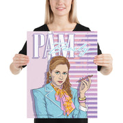 Pam Beesly Vice Poster