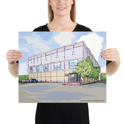 Pam's Painting Poster