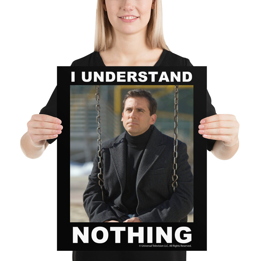 I Understand Nothing Poster