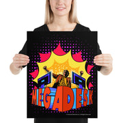 Megadesk Poster