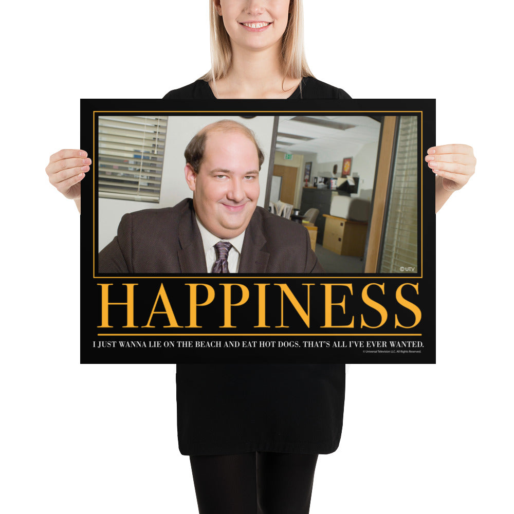 Happiness Motivational Poster