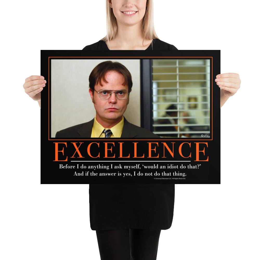 Excellence Motivational Poster