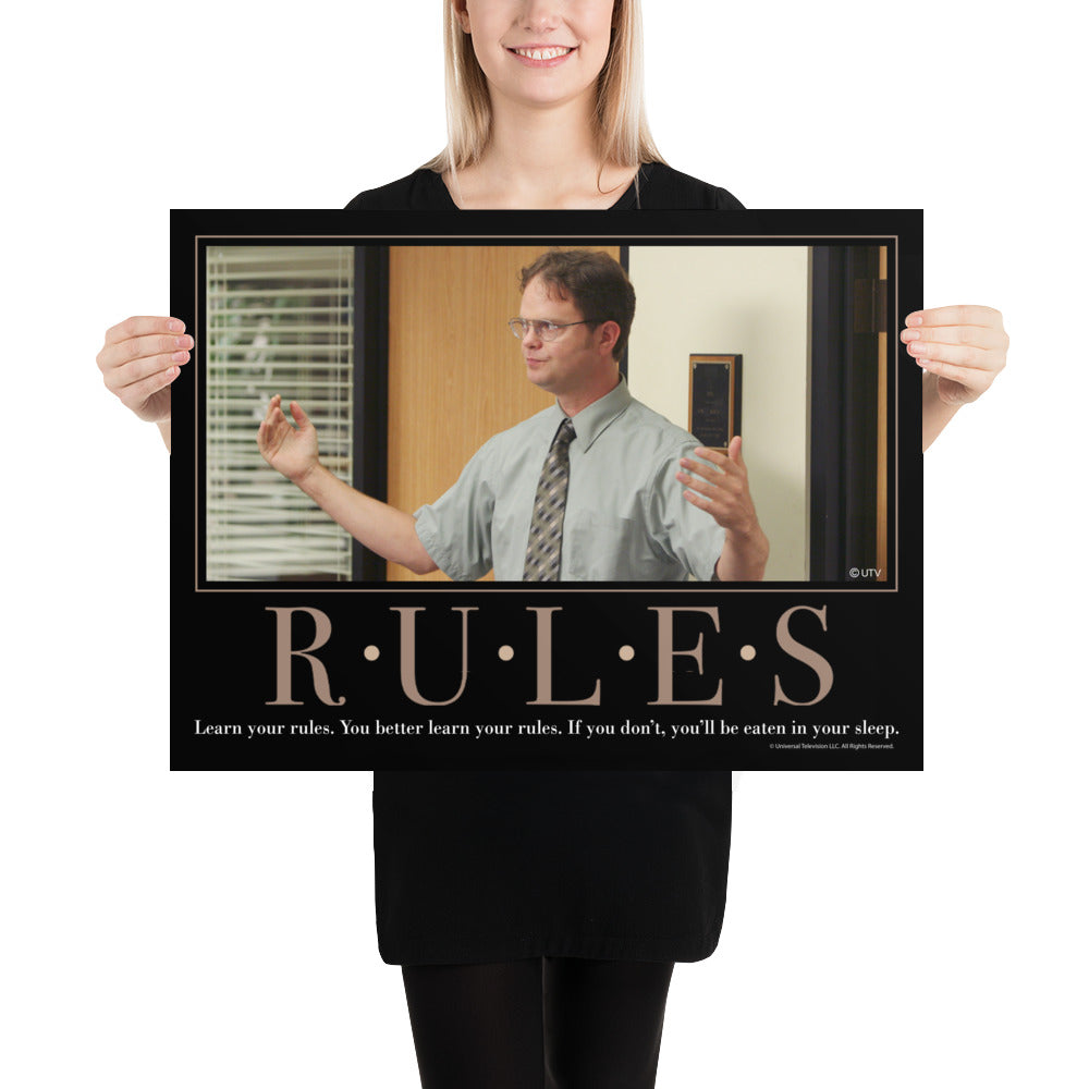 Rules Motivational Poster
