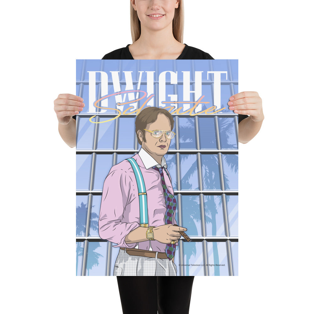 Dwight Schrute Vice Poster