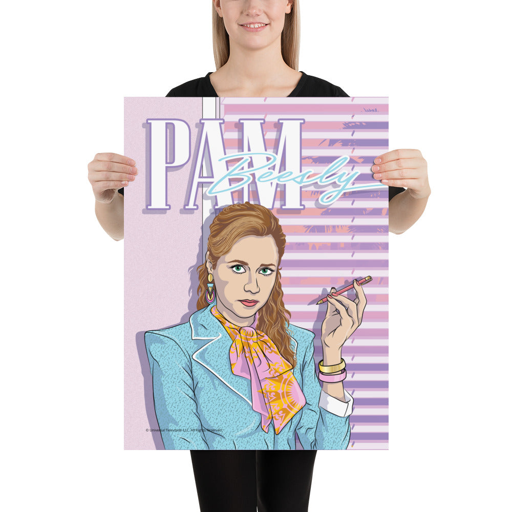 Pam Beesly Vice Poster
