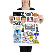 Office Icons Poster