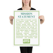 Dunder Mifflin Mission Statement - Poster
