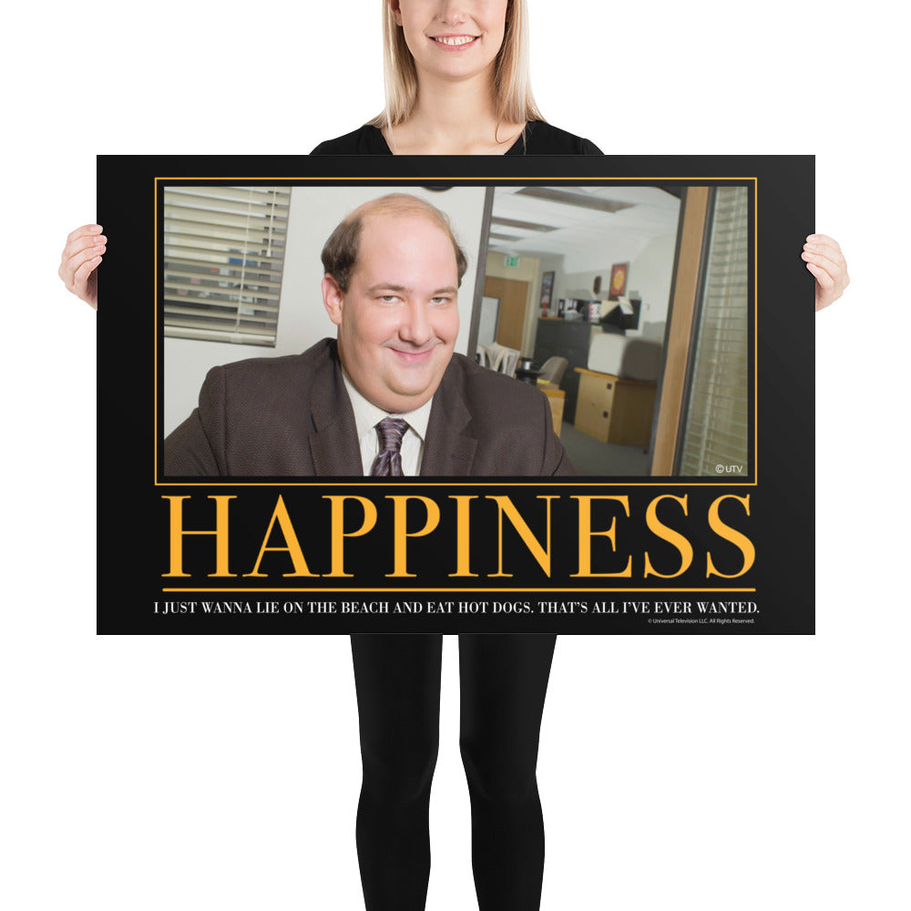 Happiness Motivational Poster