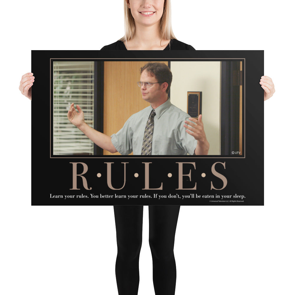 Rules Motivational Poster