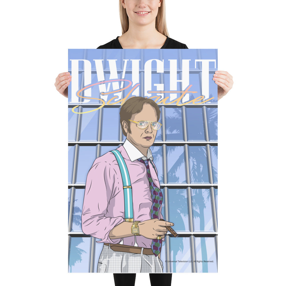 Dwight Schrute Vice Poster
