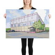 Pam's Painting Poster