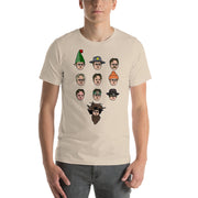 Faces of Dwight T-Shirt-Moneyline