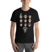 Faces of Dwight T-Shirt-Moneyline
