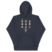 Faces of Dwight Unisex Hoodie-Moneyline