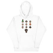 Faces of Dwight Unisex Hoodie-Moneyline