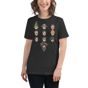 Faces of Dwight Women's Relaxed T-Shirt-Moneyline