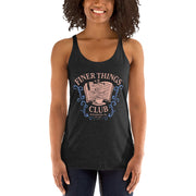 Finer Things Club Women's Racerback Tank-Moneyline