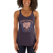 Finer Things Club Women's Racerback Tank-Moneyline