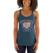 Finer Things Club Women's Racerback Tank-Moneyline