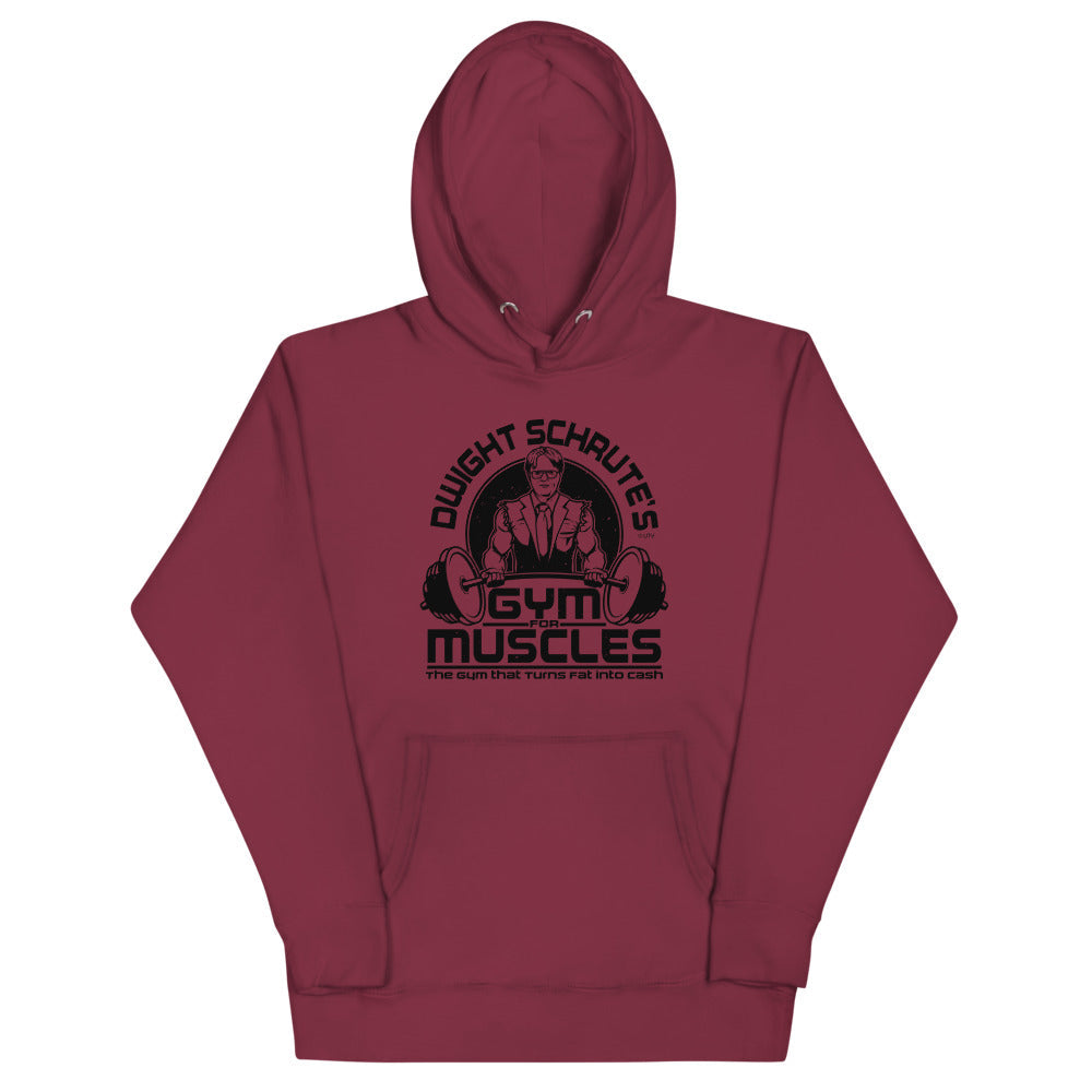 Gym For Muscles Unisex Hoodie-Moneyline