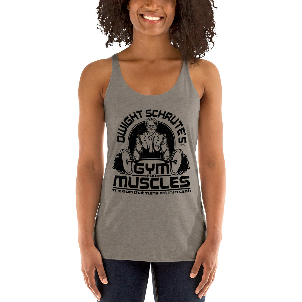 Gym For Muscles Women's Racerback Tank-Moneyline