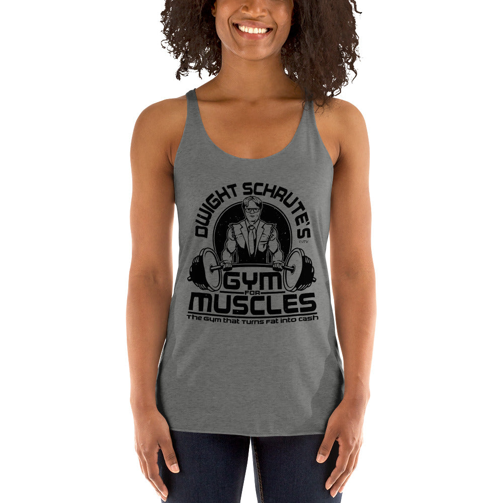 Gym For Muscles Women's Racerback Tank-Moneyline