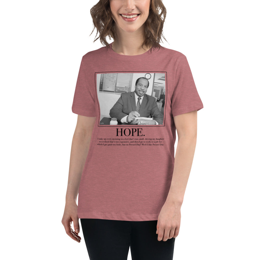Hope Motivational Women's Relaxed T-Shirt-Moneyline