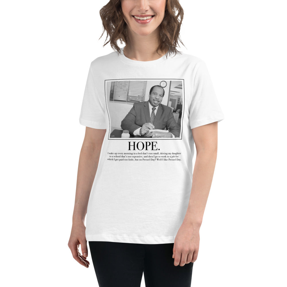 Hope Motivational Women's Relaxed T-Shirt-Moneyline