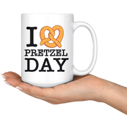I Love Pretzel Day - Coffee Mug-teelaunch-Moneyline