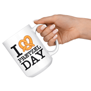 I Love Pretzel Day - Coffee Mug-teelaunch-Moneyline