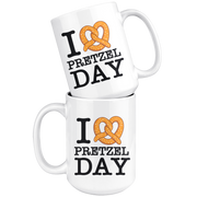 I Love Pretzel Day - Coffee Mug-teelaunch-Moneyline