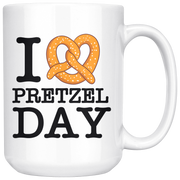 I Love Pretzel Day - Coffee Mug-teelaunch-Moneyline