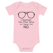 I Resorbed The Other Fetus - Baby Onesie-Moneyline