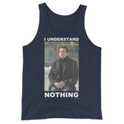 I Understand Nothing Men's Tank Top-Moneyline