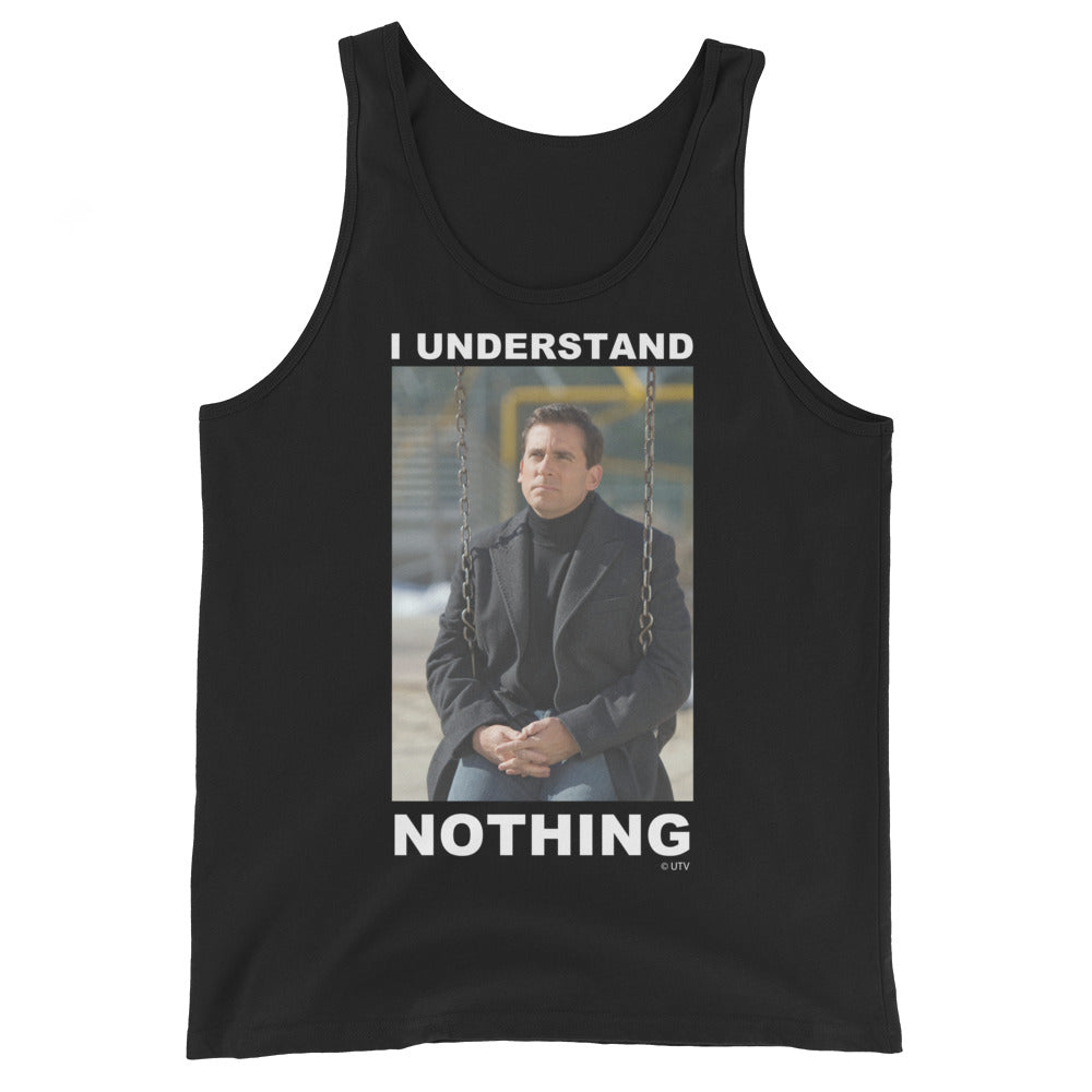 I Understand Nothing Men's Tank Top-Moneyline