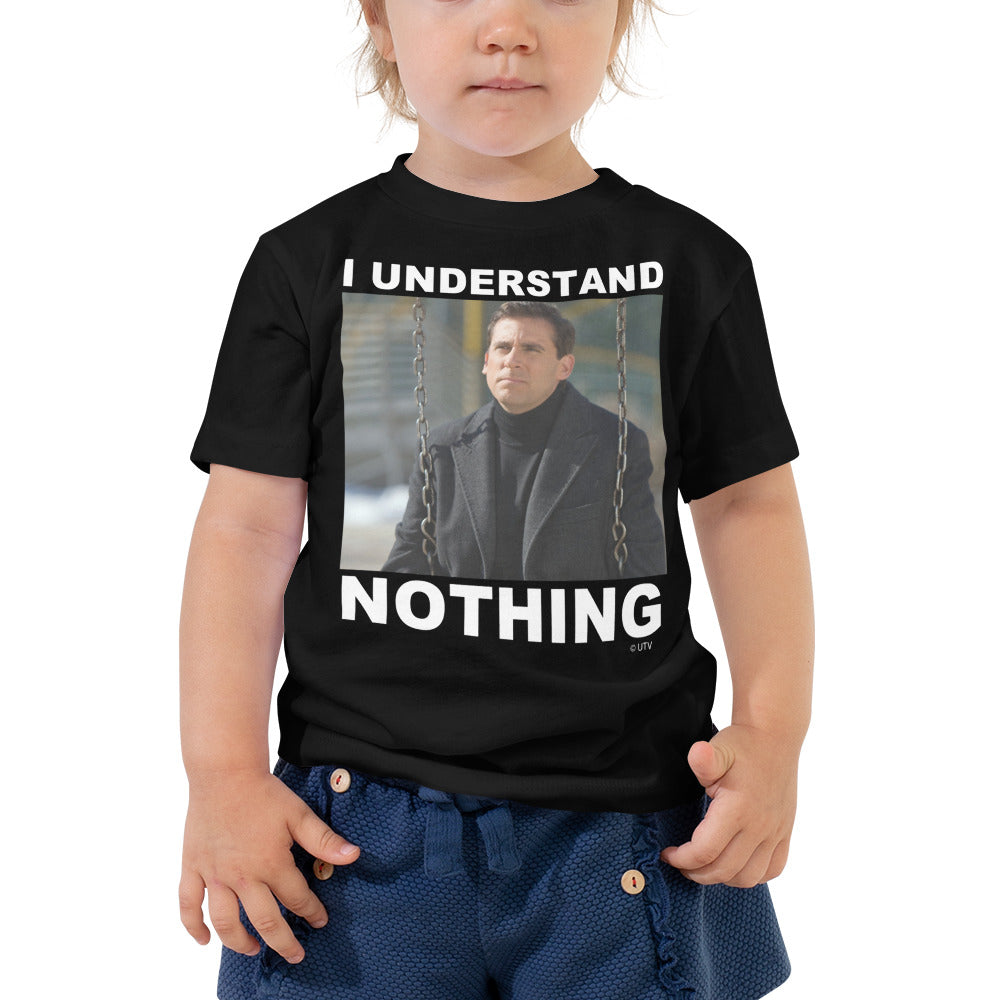 I Understand Nothing Toddler Tee-Moneyline